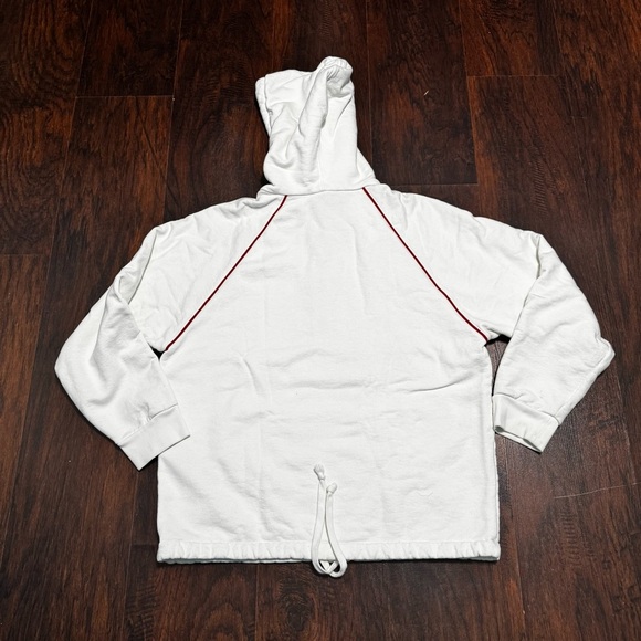 Gucci Web Accent thick White Hoodie Men’s Small - Picture 3 of 14